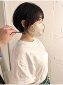*滝田*顔まわり小顔丸みショートボブ吉祥寺20代30代40代レイヤー