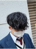 高校生ツイストスパイラルパーマ