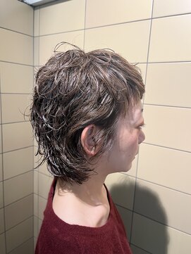 レッドハウス(RED HOUSE) 癖毛風ウルフショートスタイル