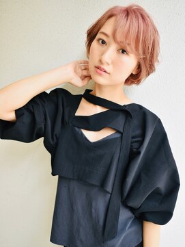 ブゾン(buZon) 【buZonブゾン】ハイトーン　ゆるふわマッシュショート