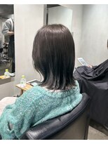 ローレン(LOREN)&nbsp;グレージュカラーミルクティーカラーインナーカラーダブルカラー