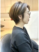 ヨファ ヘアー(YOFA hair)&nbsp;似合わせカット　大人ハンサムショート
