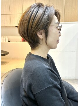 ヨファ ヘアー(YOFA hair) 似合わせカット 大人ハンサムショート
