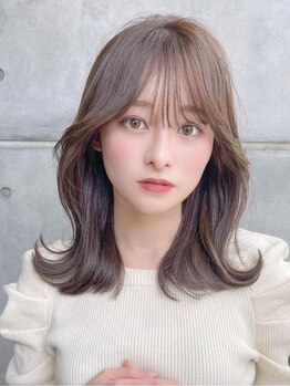 エミュ 新宿(emu)の写真/“髪質改善トリートメント”で髪の内側から補修し艶感UP♪思わず触りたくなるような質感に＊