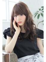 ヘアーズ ベリー 蒲生店(hairs BERRY)&nbsp;BERRY/耳かけ＿毛先パーマ＿イメチェン＿フォギーベージュ＿夏