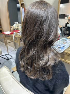 ジンリッチ(JiN RiCH) 大人女性アッシュグレージュ【白髪染め可】