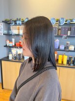 サラ ビューティ サイト 春日(SARA Beauty sight)&nbsp;髪質改善ストレート/美髪ストレート/オリーブアッシュグレージュ
