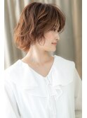 乾かすだけ大人かわいい抜け感ウェーブミディアムY上尾10代20代