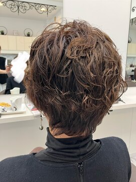 サロンドノア(Salon de NoA) ショート×パーマ
