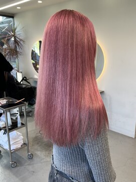 ソル ジングウマエ(SOL JINGUMAE) ☆ピンクカラー／レイヤーカット