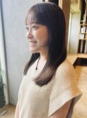 【髪質改善ストレート】