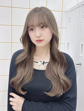 ガーランド(Girland) 【girland】ベージュカラー 韓国風/レイヤーカット