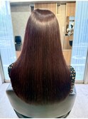 ツルツルヘアー＆レッドカラー