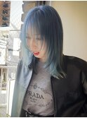 【TALO】レイヤーカット+ペールブルー