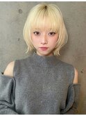 レイヤーボブ×ハイトーン