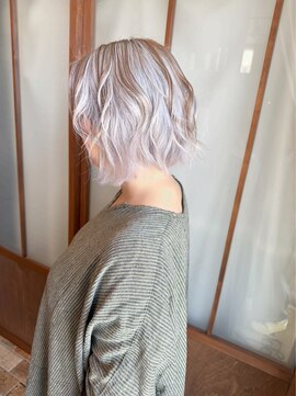 ベランダ(veranda) ホワイトシルバー+アンブレラベージュ