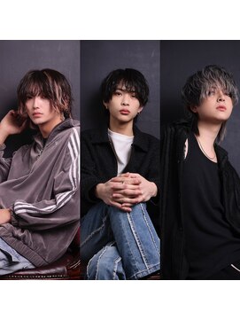 ルフレ 新宿歌舞伎町店(Reflet) メンズカット/韓国/センターパート/ウルフ/エモい/ダウナー系