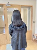 ミディアムストレートヘア