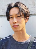 エリマ 横浜西口(elima) 横浜西口センターパートニュアンスパーマフェザーショート緩め