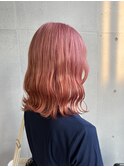 サーモンピンク/デジタルパーマ/チェリーブラウン/下北沢