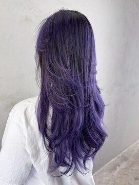 韓国ヘア小顔ロング顔周りレイヤー_ba565081