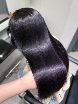ソヨン 金山店(SOYON) ラベンダーブラック/ネイビー/髪質改善/縮毛矯正/アッシュカラー
