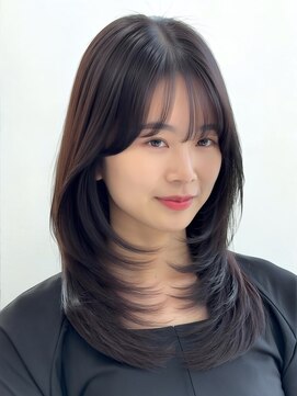 シエル バイ ケンジ 登戸 生田(CIEL by KENJE) 中顔面短縮/ハイレイヤー/顔まわり/シースルー