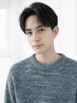 ザビー(THE B) 本八幡×センターパート×ナチュラルショート×メンズ