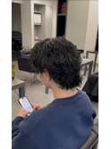 MEN’S HAIR/波巻ツイストスパイラル/フェザーパーマ/心斎橋S