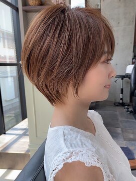 ザ シー 橋本(The C) 20代30代40代50代ナチュラル大人可愛いレイヤーショートボブ