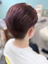 サムズヘア(Sam's hair) メンズカットツーブロックワンブリーチカラー