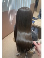 エレノア 静岡店(Eleanor)&nbsp;広がる癖に◎髪質改善酸熱×艶カラー 川名