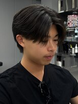 エルマーク 京都駅前(L-MARK)&nbsp;センターパート/ニュアンスパーマ/カルマパーマ/men's