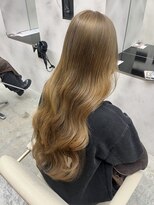 エルフレームバイワンラヴェスト(L'FLAME by one Lovest) 顔周りレイヤー/ダブルカラー/髪質改善/ケアブリーチ長野駅前