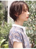 ショートボブ×ショートパーマ
