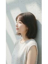コートフィールエー(CO_T feel.a)&nbsp;透明感カラーで楽しむ、今どきのこなれナチュラルボブ。