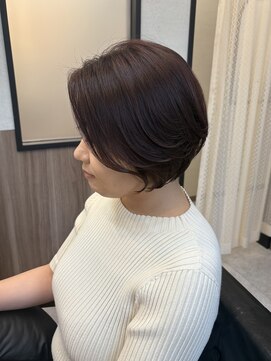 エスドットブルーム 梅田店(S.BROOM) 【梅田で叶える】骨格補正大人ショート×髪質改善