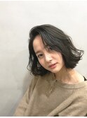 [SPURcollection]簡単！透明感のある大人かわいい無造作ボブ