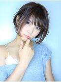 【morio池袋】 2018年夏人気透け感ショート
