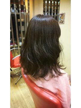 エイチエアー アルファ H'air alfa つつじヶ丘北口店 パープルグレージュ