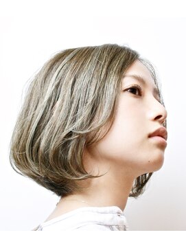 ヘア デザイン リスク(HAIR DESIGN RISK) 【RISK 高橋勇太】簡単スタイリング!!伸ばしかけナチュラルボブ