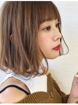 【津賀雅也】毛束感が可愛いボブヘア　小顔　3