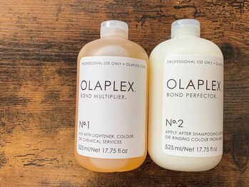 カルム(calmost)の写真/最新トリートメント☆OLAPLEX[オラプレックス]☆取扱いサロン♪【小机駅南口から徒歩１分】