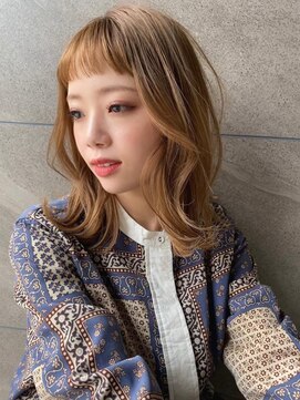 リールヘアー 香椎店(rire hair) オン眉ミディ