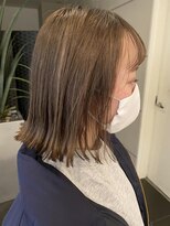 フェイス 大船(FACE)&nbsp;西原晃-切りっぱなし×ミルクティーベージュ