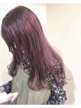 ラべリー 池袋(LOVELEY) ピンクラベンダー ヘアカラー 【池袋】