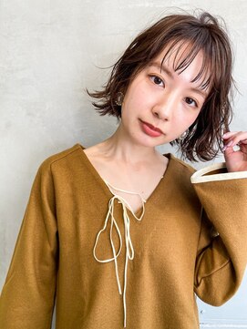 エイミー(Aimee) Aimee 町田　ラフカールボブ×ジンジャーベージュ