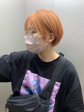 バレッタ (Barrette) pail orange.