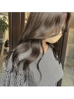 リジョイスヘア エン(REJOICE hair EN)&nbsp;ブリーチなし透明感◎オリーブグレージュ【担当　aya】