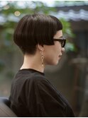 黒髪ショートボブ